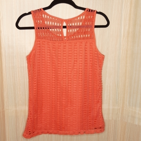 NAIF women’s crochet knit sleeveless top. Small - Picture 2 of 6